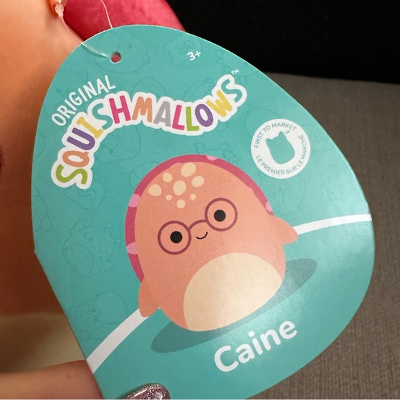 8” 🐢 Caine The Turtle FTM Squishmallows NWT - Picture 4 of 5